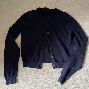 ❌ SOLD ❌ brandy melville navy blue cardigan